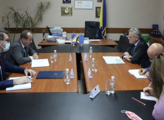 Podžić i Sattler razgovarali o trenutnoj političkoj situaciji u BiH