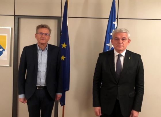 Džaferović razgovarao sa zastupnikom grupacije Socijalista i njemačkog SPD-a
