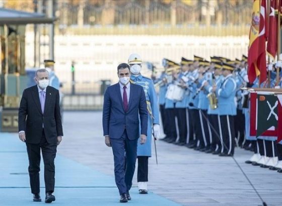 Turski predsjednik Erdogan u Ankari primio premijera Španije Sancheza