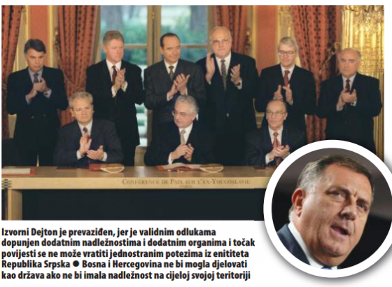 ANTIDEJTONSKI DODIK: Vlastodršci se mijenjaju, a bh. država opstaje kao trajna kategorija
