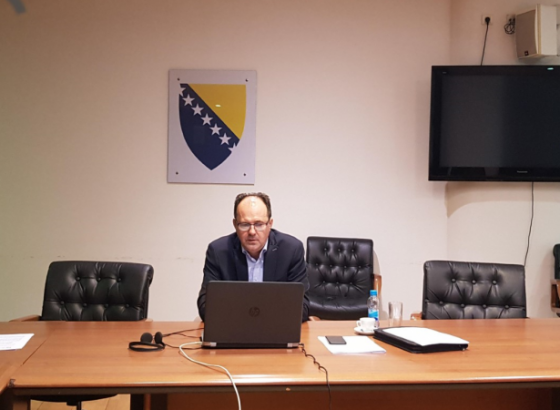 Softić učestvovao na video-sastanku Grupe '12 plus'
