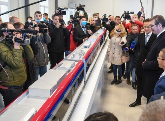 Vučić i Sijjarto u Novome Sadu pokrenuli izgradnju brze pruge do Mađarske