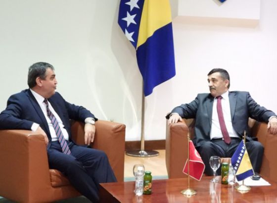 Lovrinović sa zamjenikom ministra vanjskih poslova Republike Turske Kaymakciem