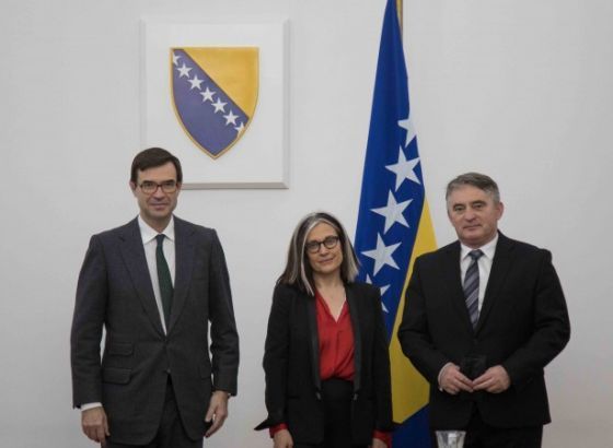 Komšić primio u posjet državnog tajnika Kraljevine Španjolske za EU