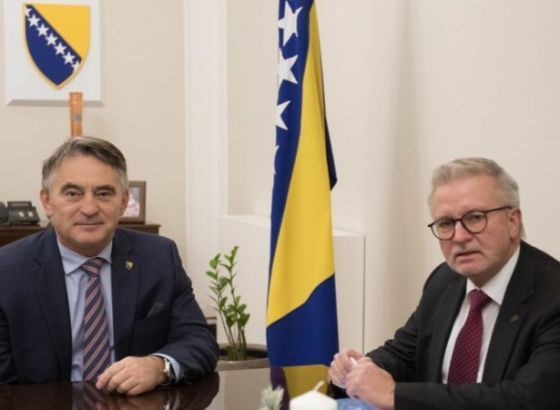 Predsjedavajući Komšić susreo se sa zastupnikom CDU-a Gahlerom