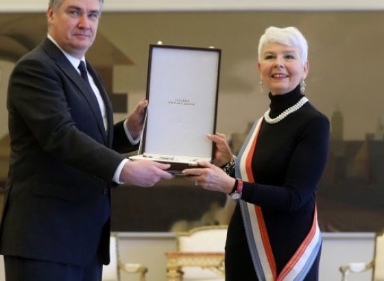 Milanović odlikovao bivšu premijerku Jadranku Kosor