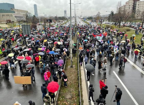 START VIDEO SA BEOGRADSKIH PROTESTA: Nema mira dok se Rio Tinto ne protjera iz Srbije