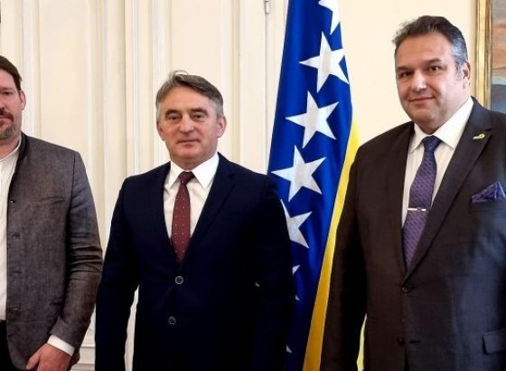 Komšić primio europarlamentarce Romea Franza i Thomasa Waitza
