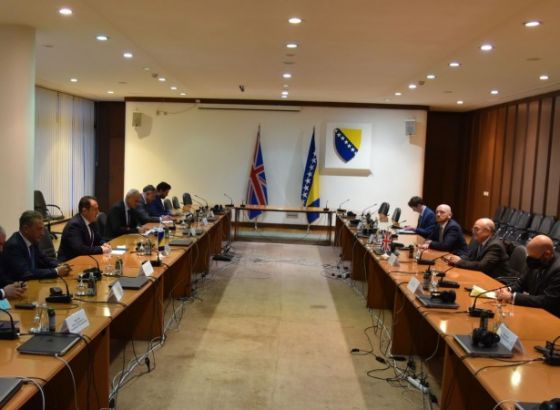 Cikotić se sastao sa specijalnim izaslanikom Velike Britanije za zapadni Balkan
