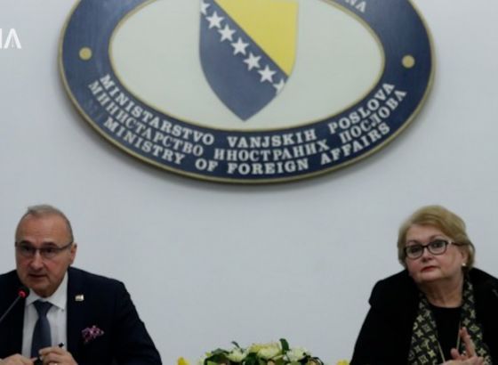 Turković s ministrom vanjskih i europskih poslova Hrvatske Grlićem Radmanom