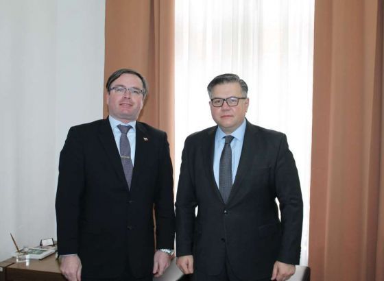 Brkić primio u nastupni posjet veleposlanika Slovenije Sedara