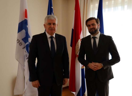 Čović i Ćorić o strateškim odnosima i suradnji