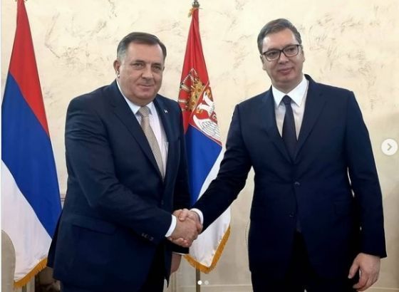 Vučić zamolio Dodika da se Srbi vrate u državne institucije i tamo bore za interese naroda