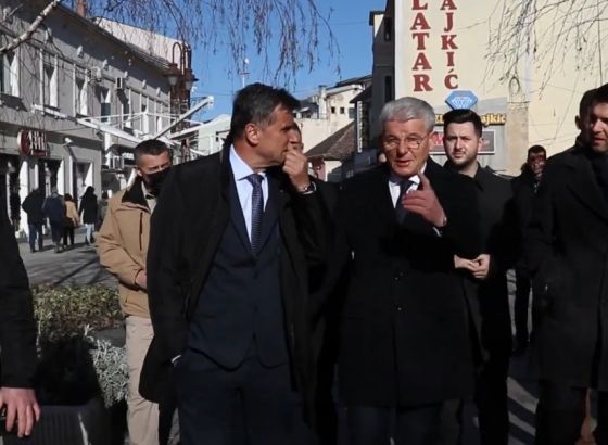 Džaferović i Novalić u Brčkom: Bezrezervna podrška poštovanju Ustava BiH