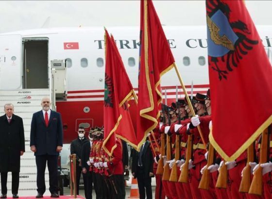 Erdogan u zvaničnoj posjeti Albaniji