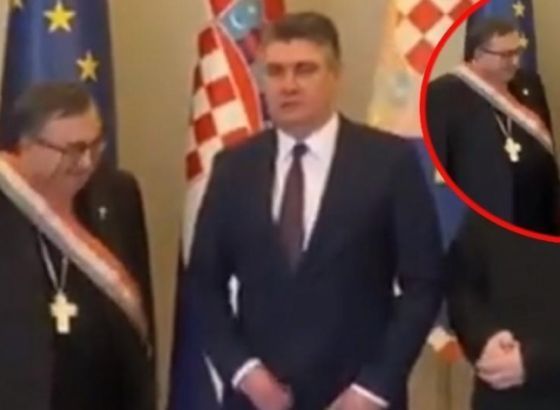 Miilanović zgrozio javnost: Prvo zakopčavanje šlica, a onda brisanje nosa. Puljić gleda i čudi se  (VIDEO)