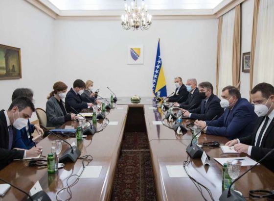 Članovi Predsjedništva BiH razgovarali sa Samanthom Power