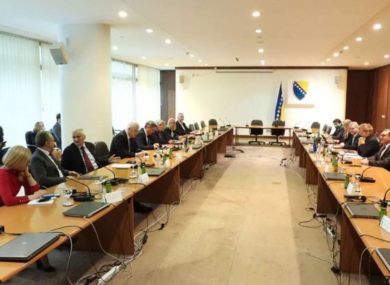 Palmer i Eichhorst s članovima Kolegija oba doma PSBiH: Ključ je u rukama domaćih političara