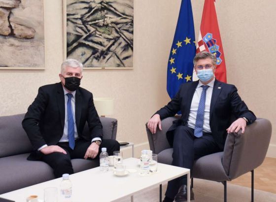 Čović u Zagrebu: Stav hrvatskih dužnosnika u BiH u potpunosti usuglašen sa stavovima EU