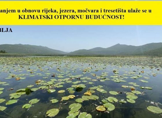 Očuvanje i obnova vlažnih staništa pitanje je očuvanja života na planeti