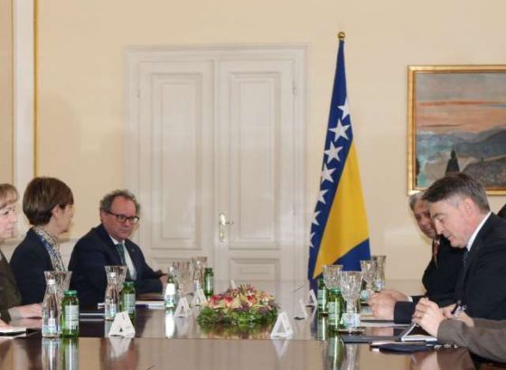 Komšić i McGaha: Saradnja BiH i NATO-a mora biti još čvršća u budućnosti