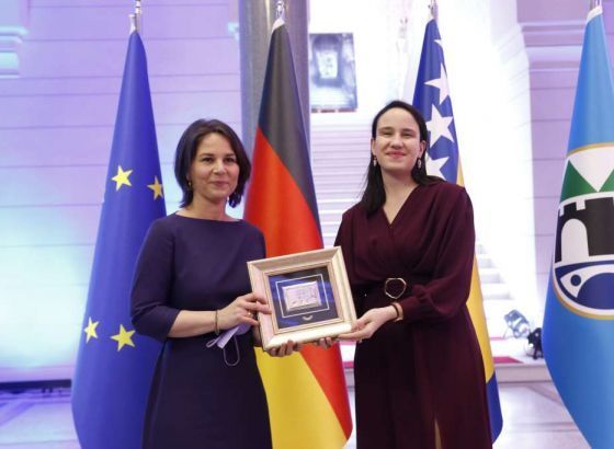 Ministrica Baerbock i gradonačelnica Karić: Njemačka je prijatelj Bosne i Hercegovine