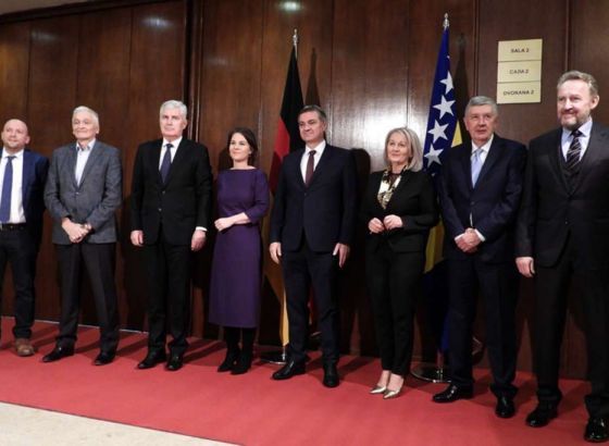 Članovi kolegija oba doma PSBiH s Baerbock razgovarali o situaciji u BiH i regionu