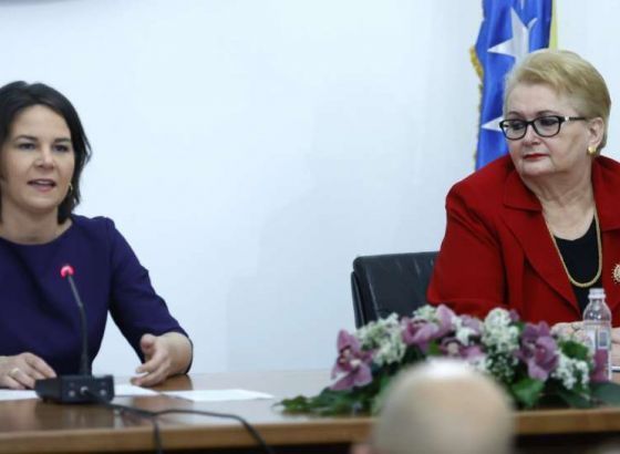 Baerbock i Turković: Osigurati mir i boriti se protiv onih koji ga ugrožavaju