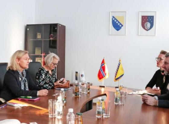 Forto sa delegacijom Vlade Norveške o političko-ekonomskim prilikama u BiH