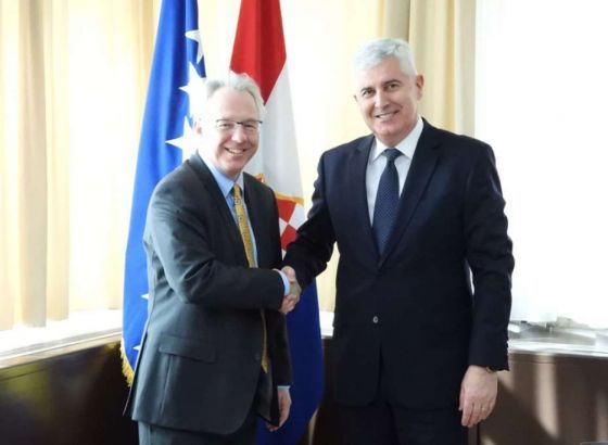 Čović i ambasador Murphy razgovarali o ekonomskoj i privrednoj saradnji