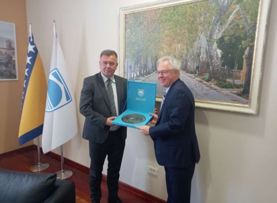 Američki veleposlanik u BiH posjetio Grad Mostar