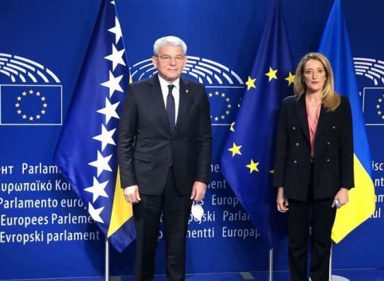 Džaferović s predsjednicom Evropskog parlamenta Robertom Metsolom