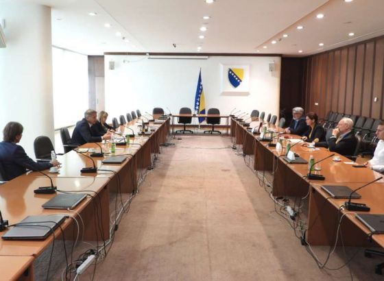 Predsjedavajući Zvizdić s delegacijom slovenačke parlamentarne stranke SAB