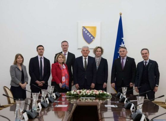 Džaferović i Komšić sa šefovima misija OSCE-a razgovarali o reformama u BiH