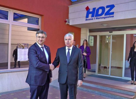 Plenković: Želimo obnoviti savezništvo između Hrvata i Bošnjaka