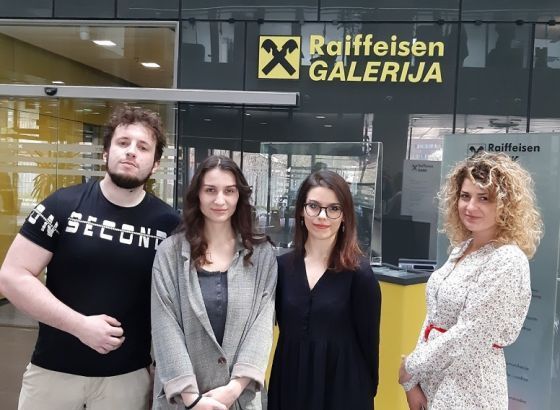 RAIFFEISEN BANKA NASTAVLJA S PODRŠKOM: U Galeriji izložba radova najboljih studenta Akademije