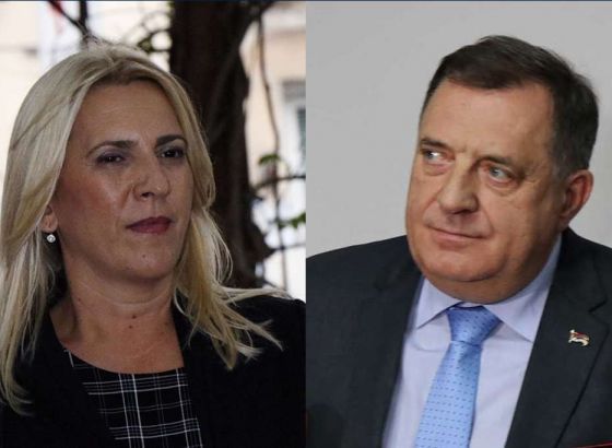 Vlada Ujedinjenog Kraljevstva sankcionisala Milorada Dodika i Željku Cvijanović