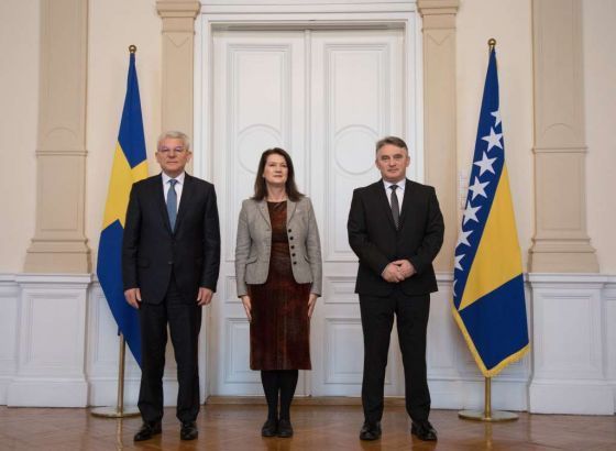 Džaferović i Komšić s Linde: Svaka država ima pravo odlučivati o vanjskopolitičkim ciljevima