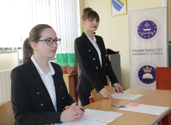 Simulacijom sudskog postupka okončana "Pravna klinika iz okolišnog prava" u Zenici