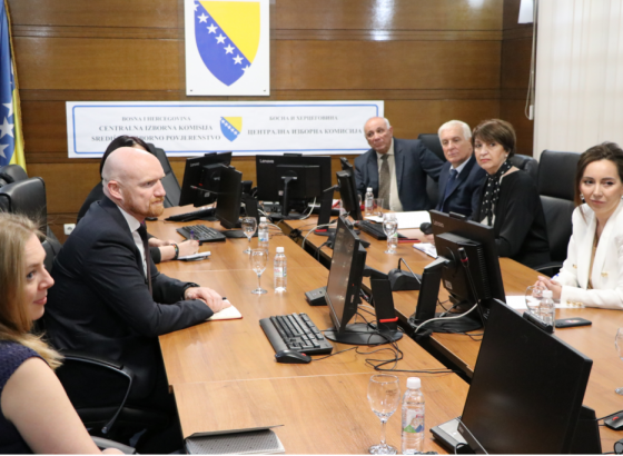 Field iskazao punu podršku radu Centralne izborne komisije BiH