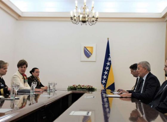 Džaferović i McGaha: BiH definira svoju sigurnosnu politiku s NATO-om