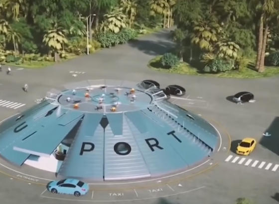 Otvoren prvi "aerodrom" za dronove i leteće taksije