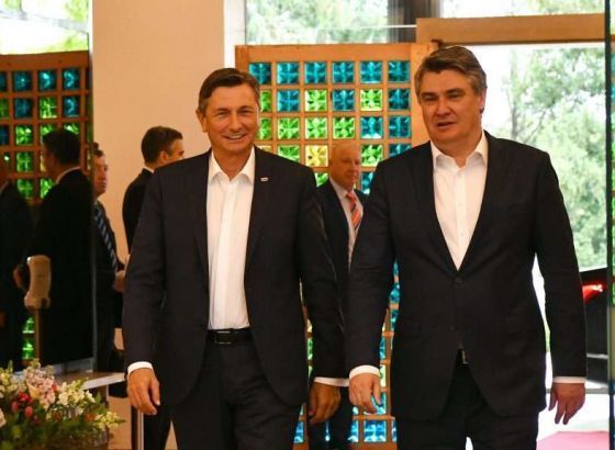 Milanović i Pahor razgovarali o sigurnosnoj situaciji u Europi i pravima Hrvata u BiH