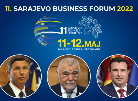 Pahor, Mesić i Zaev na 11. Sarajevo Business Forumu