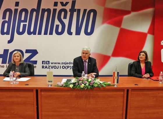 Predsjedništvo HDZ-a BiH poziva na žurnu stabilizaciju političke situacije u BiH