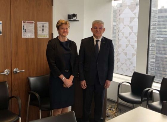 Džaferović se sastao s ambasadoricom Ujedinjenog Kraljevstva Velike Britanije i Sjeverne Irske