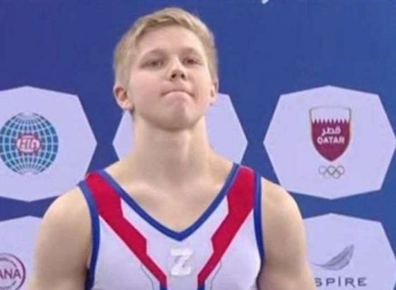 Ruski gimnastičar kažnjen jednogodišnjom zabranom takmičenja zbog nošenja proratnog simbola