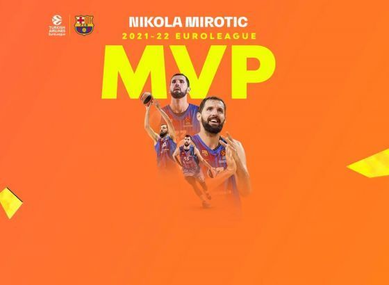 Nikola Mirotić - najbolji igrač Evrolige