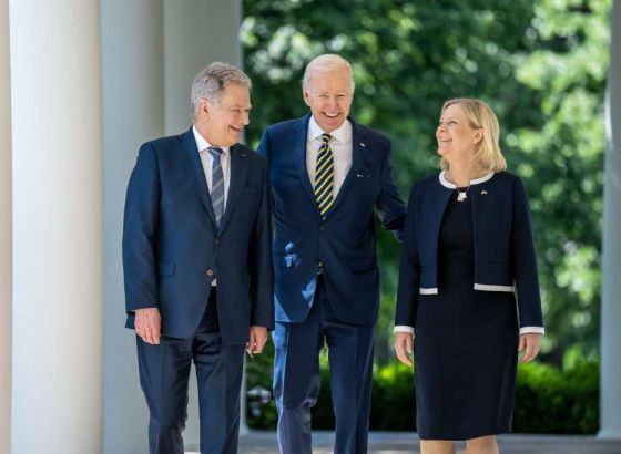 Biden primio u Bijeloj kući čelnike Švedske i Finske