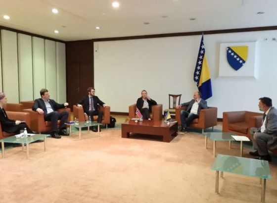 Arnaut upoznao goste iz Norveške o rezultatima rada Privremene istražne komisije PSBiH
